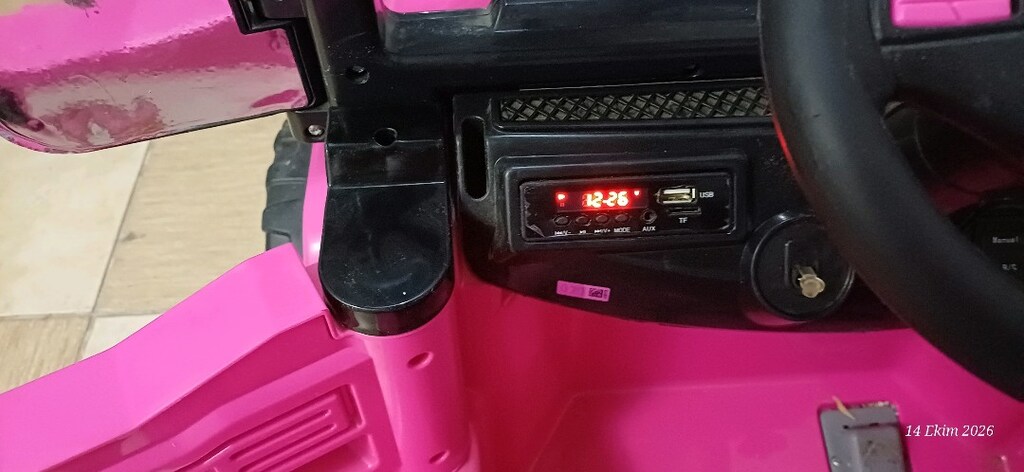 PİLSAN NEON 12 VOLT BÜYÜK BOY AKÜLÜ ARABA - 12