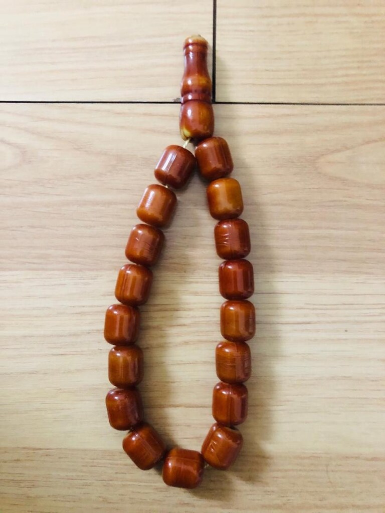tesbih sıkma çok eski tesbih
