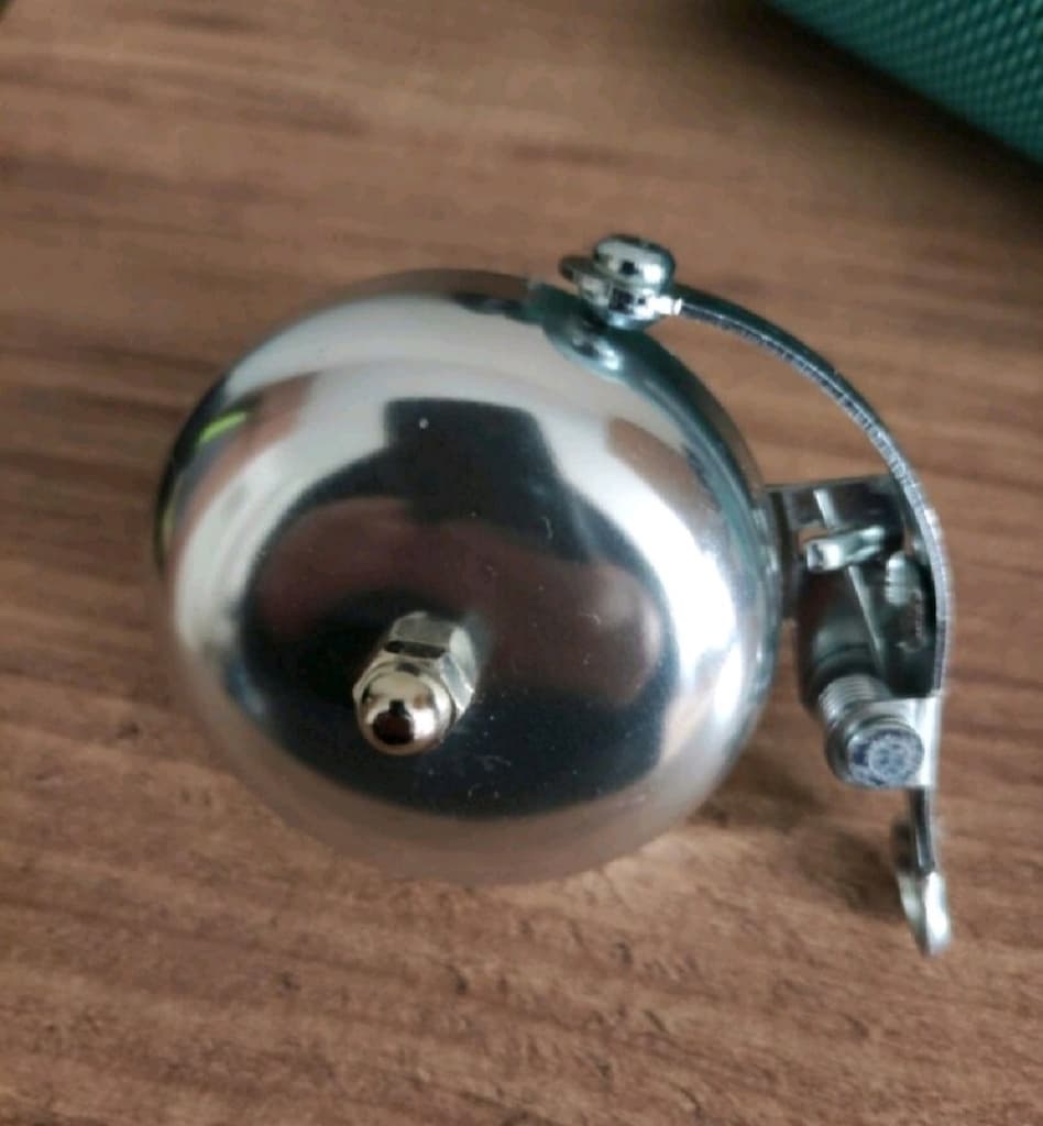 Otantik Retro Alüminyum Zil SIFIR Silver KULLANILMAMIŞDIR ÇINLAMA SEVİ - 5