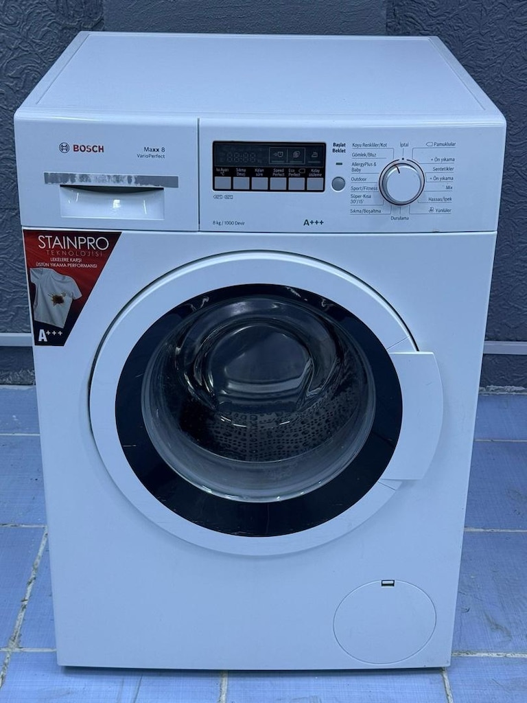 BOSCH 8 KG TERTEMİZ A+++ ÇAMAŞIR MAKİNASI - 3