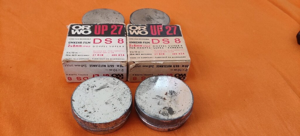 Doppel Super 8 sinema film. - 2