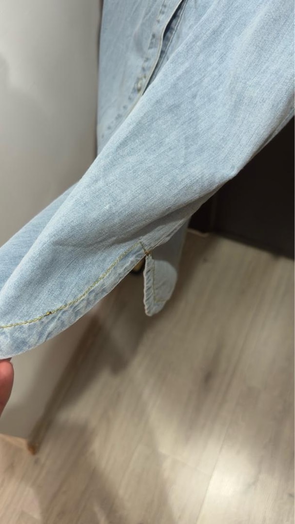 Açık Mavi Denim Gömlek — görsel 6/6