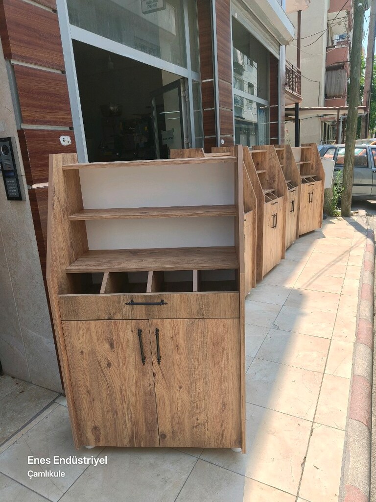 ahşap iş yeri servant - 5
