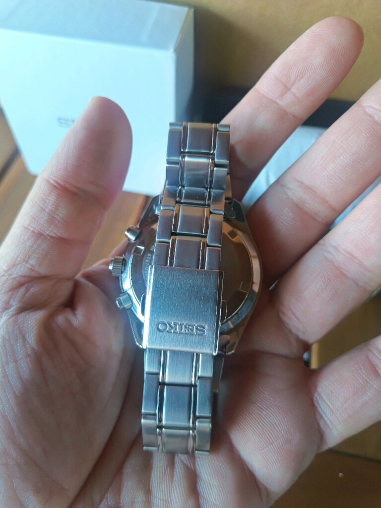 Seiko Kronograf Erkek Kol Saati - 4
