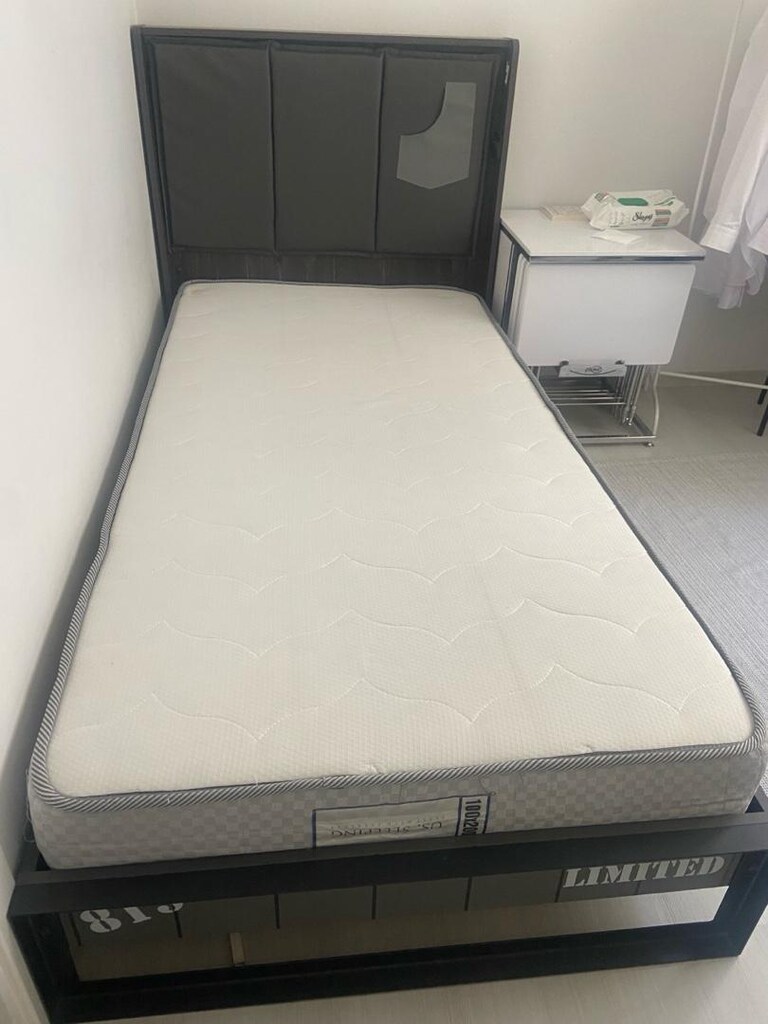 vivense black karyola 200/100 cm - 5