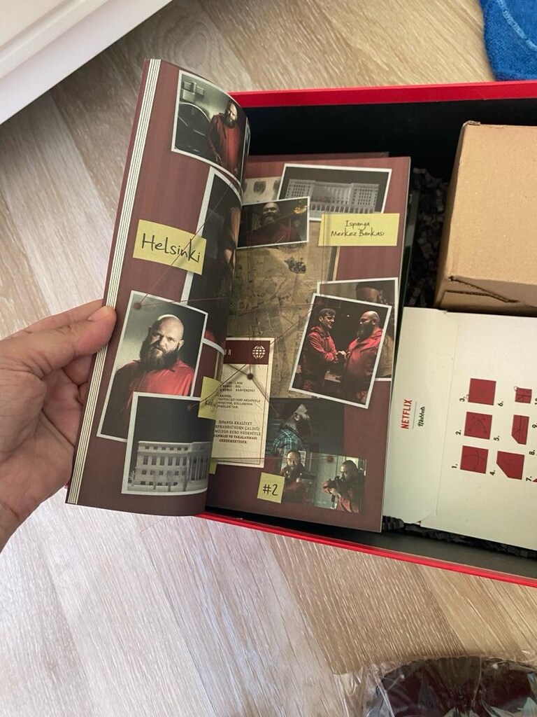 La Casa de Papel Kaçış Kitap Seti - 11