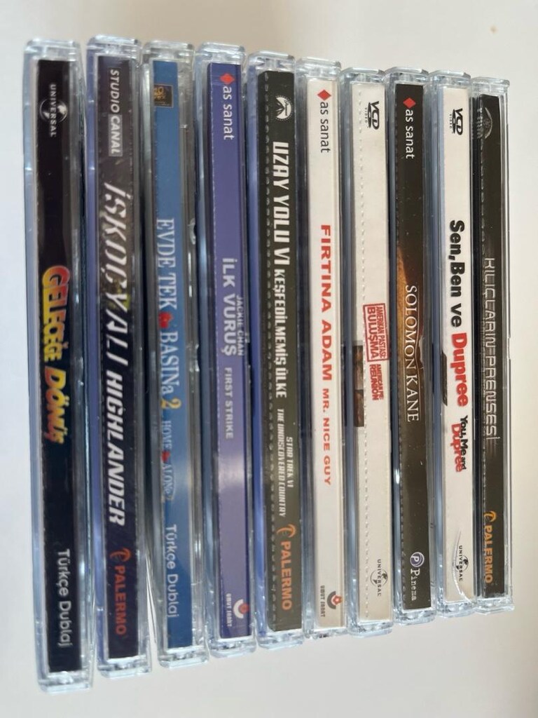 VCD Yabancı Filim orijinal - 3
