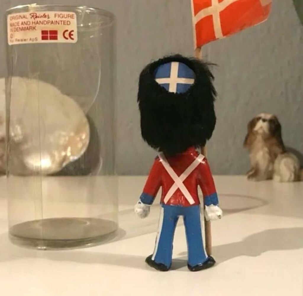 Hollanda El Boyama Vintage Kurşun Asker Figür - 6