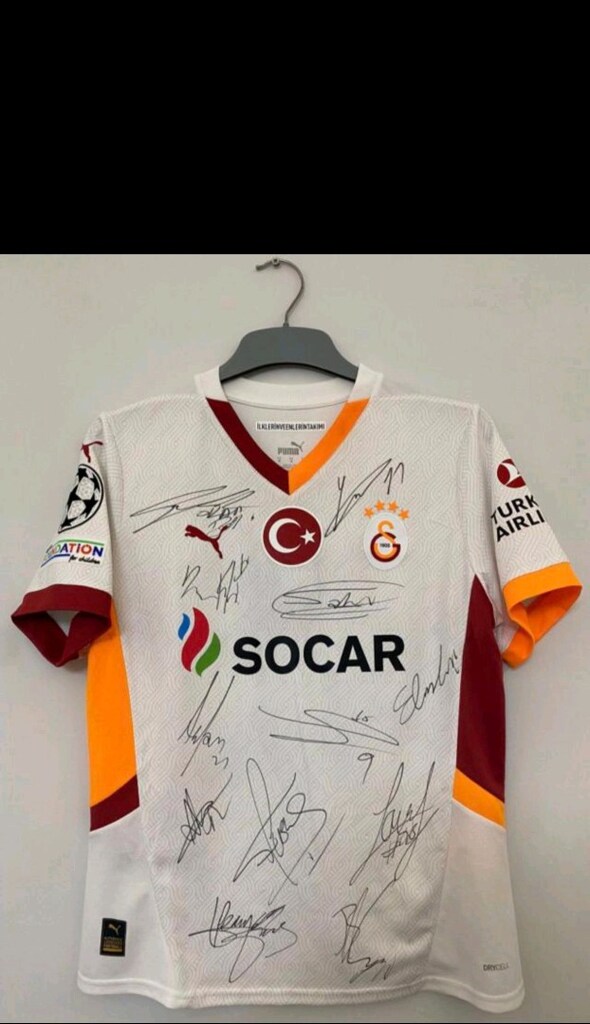GALATASARAY İMZALI ORİJİNAL FORMA - 2