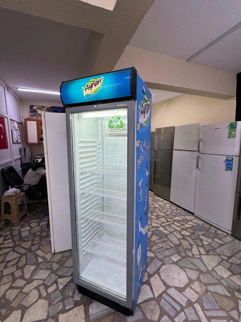 SAĞLAM ÇALIŞIR DURUMDA MEŞRUBAT DOLABI - 4