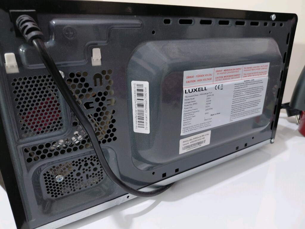 Luxell Mikrodalga Fırın Siyah – HM-05 - 5