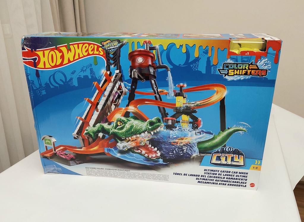 HOT WHEELS Renk Değiştiren Arabalar Timsah Oyun Seti Ftb67 - 8
