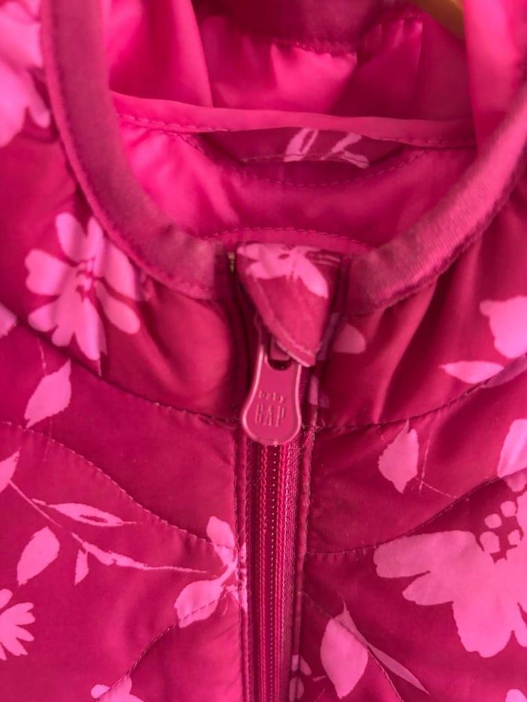 Pembe Çiçek Desenli Mont - 3