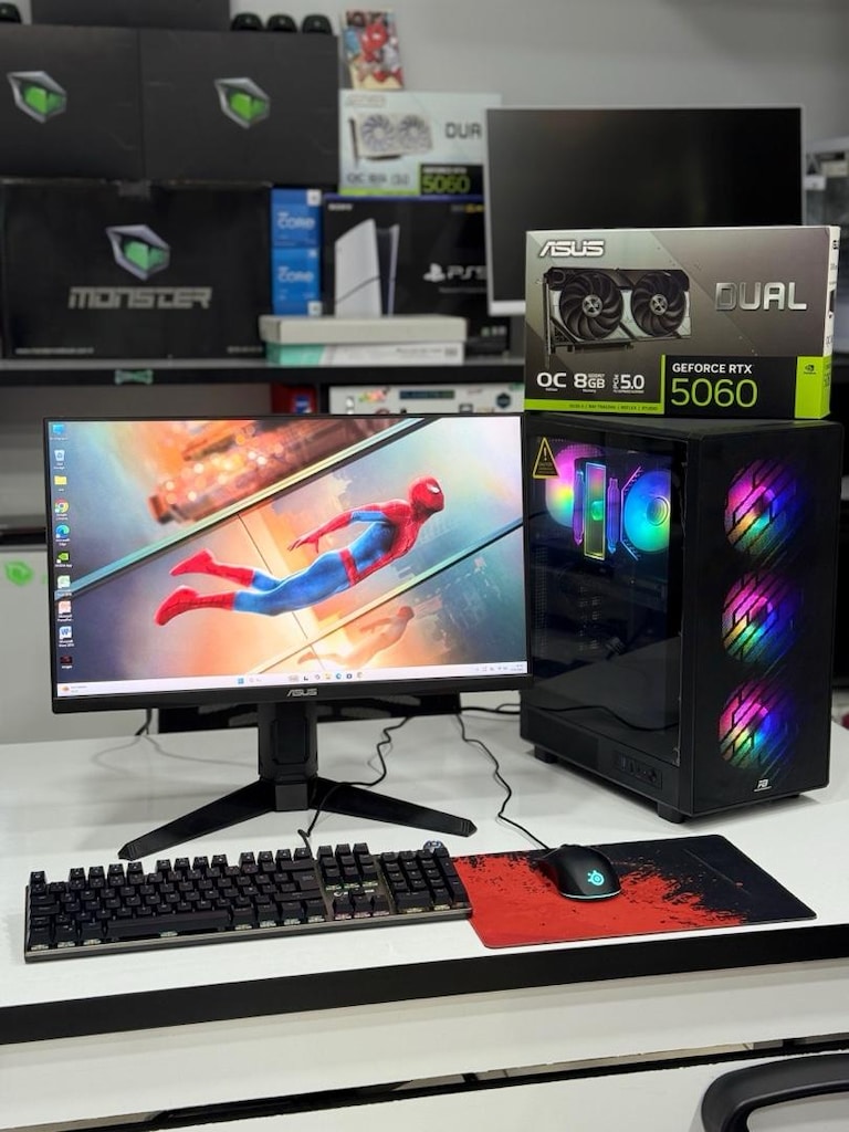 24 AY GARANTİLİ SIFIR MASAÜSTÜ BİLGİSAYAR İNTEL ULTRA 5~ ASUS RTX 5060 - 6