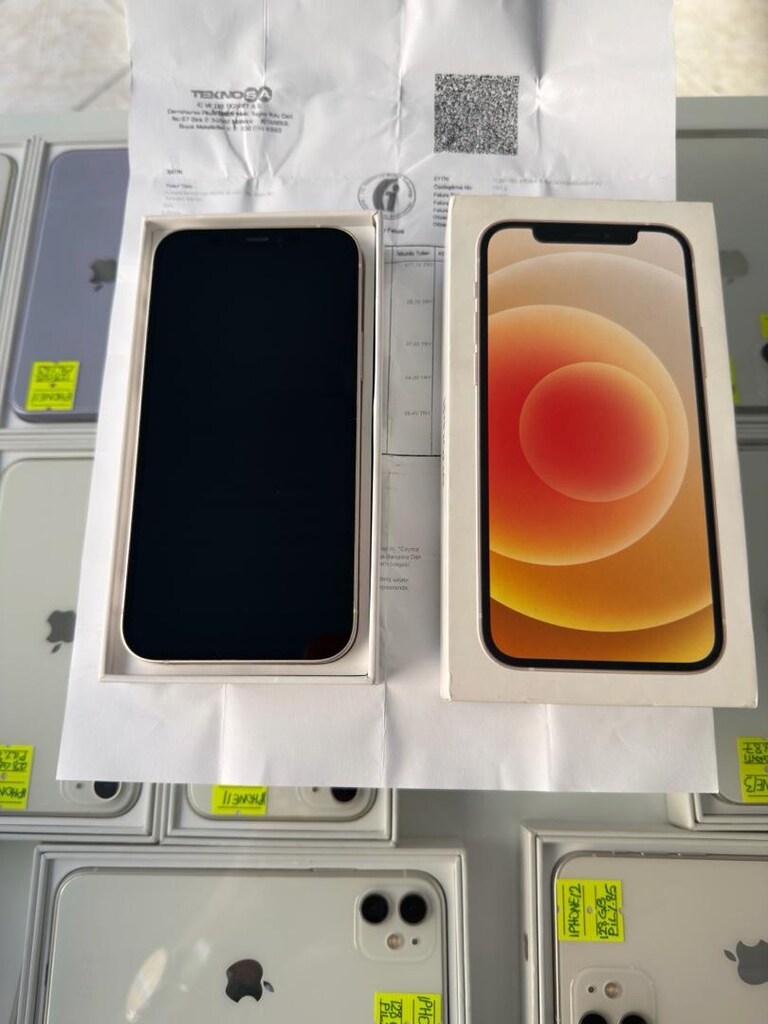IPHONE 12 TR 128 gb beyaz sıfır gibi - 2