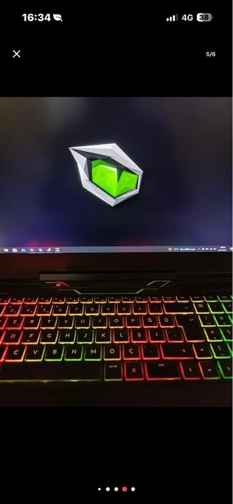 Monster Abra A5 V13.2 | i7-8750H | 16GB | GTX 1050 4GB | SSD | Temiz - 3