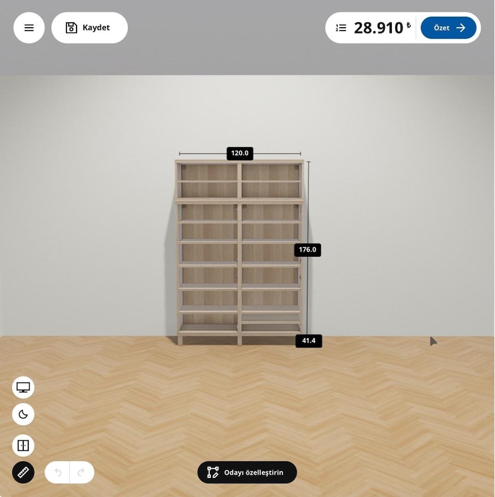 ikea besta model çok amaçlı dolap - 4