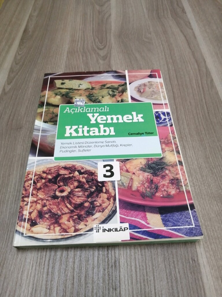 5 adet yemek kitabı 150 tl - 4