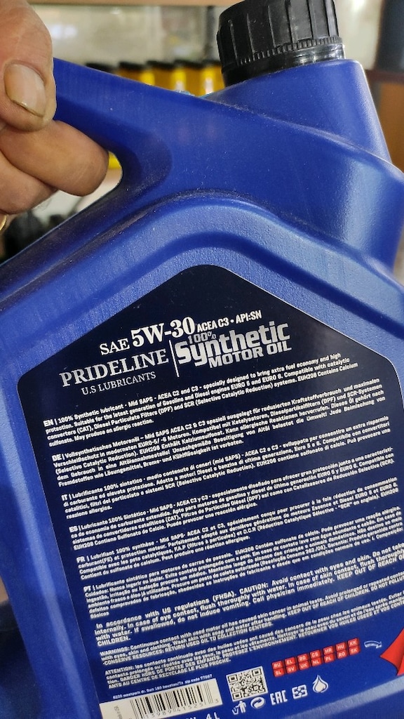 Prideline Motiva GT-4200 5W-30 Tam Sentetik Motor Yağı (4 Litre) - 10