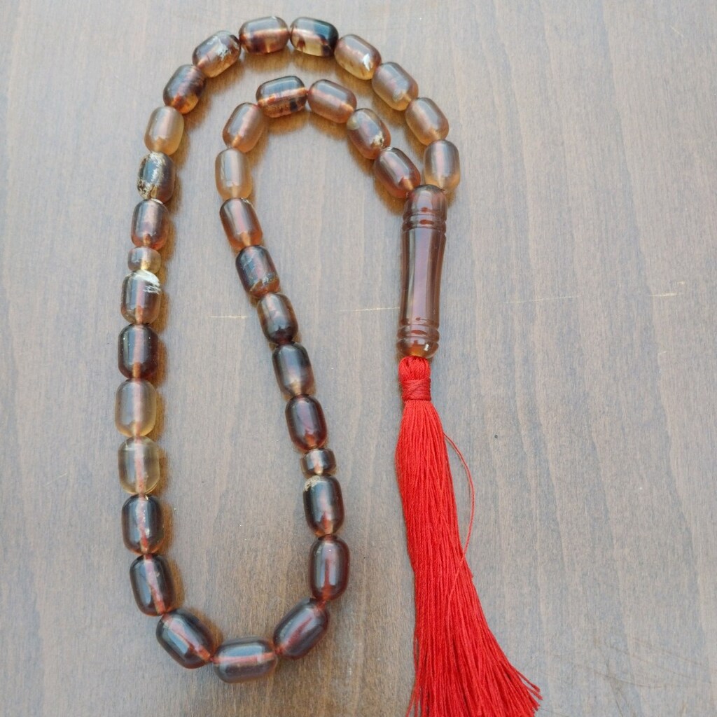 tesbih damla kehribar - 2