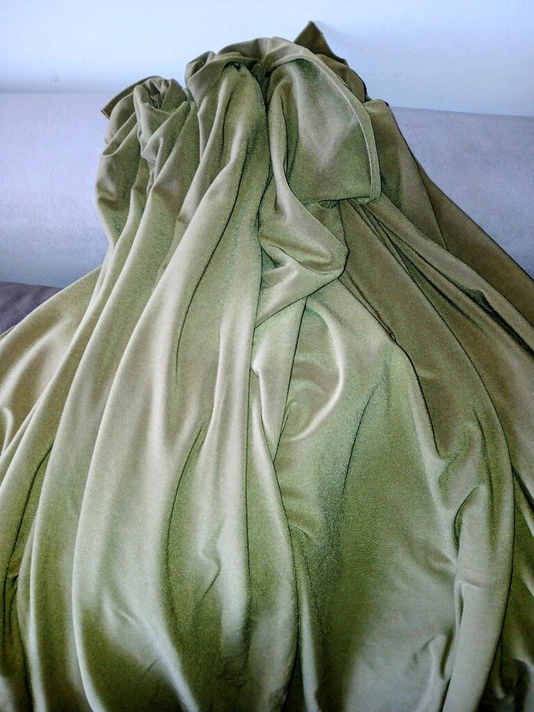 YESIL JARSE KUPON KUMAŞ - 2