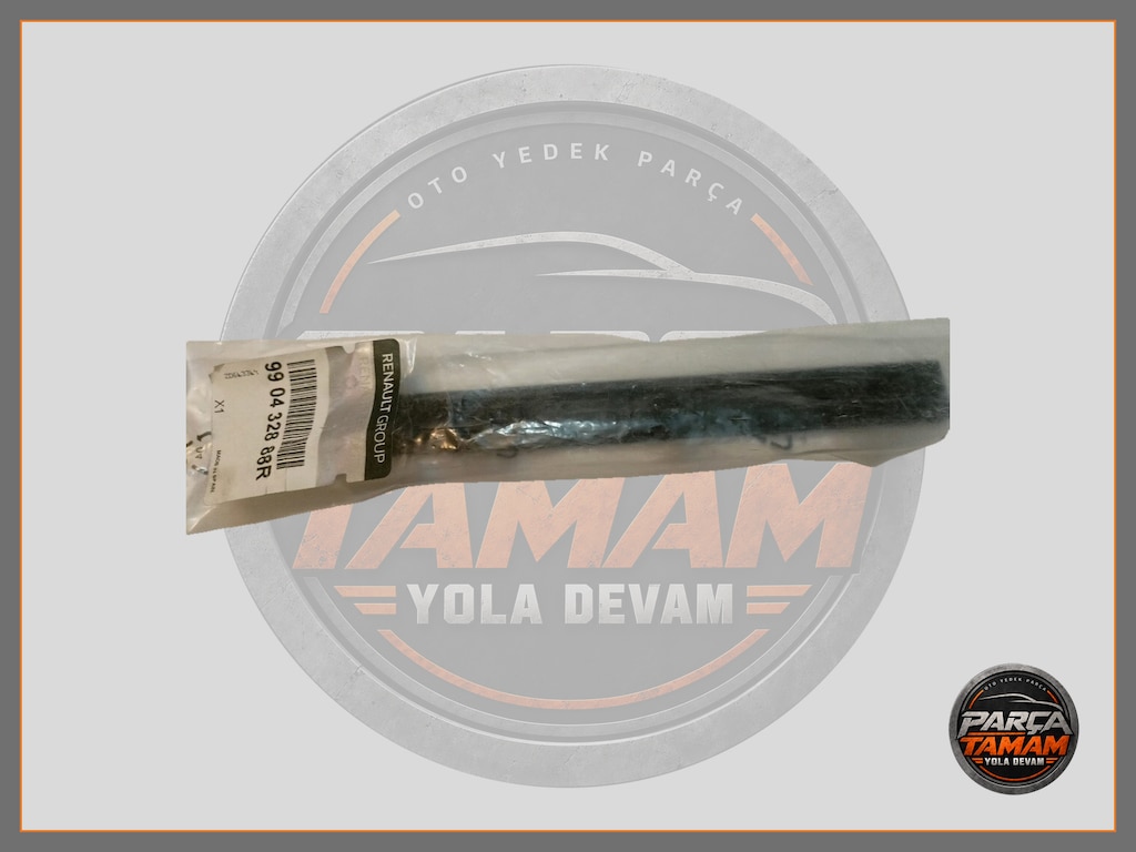 MEGANE 4 FAZ 2 SOL ÖN ÇAMURLUK ÇITASI SİYAH SIFIR ORJİNAL 990432888R - 3