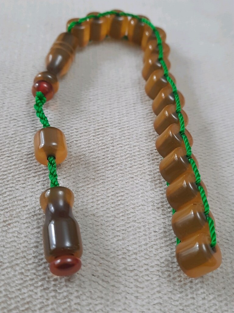 Zaza model sıkma kehribar tesbih - 3