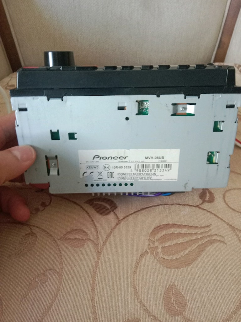 Pioneer mvh 08ub aciklamayı okuyun - 5