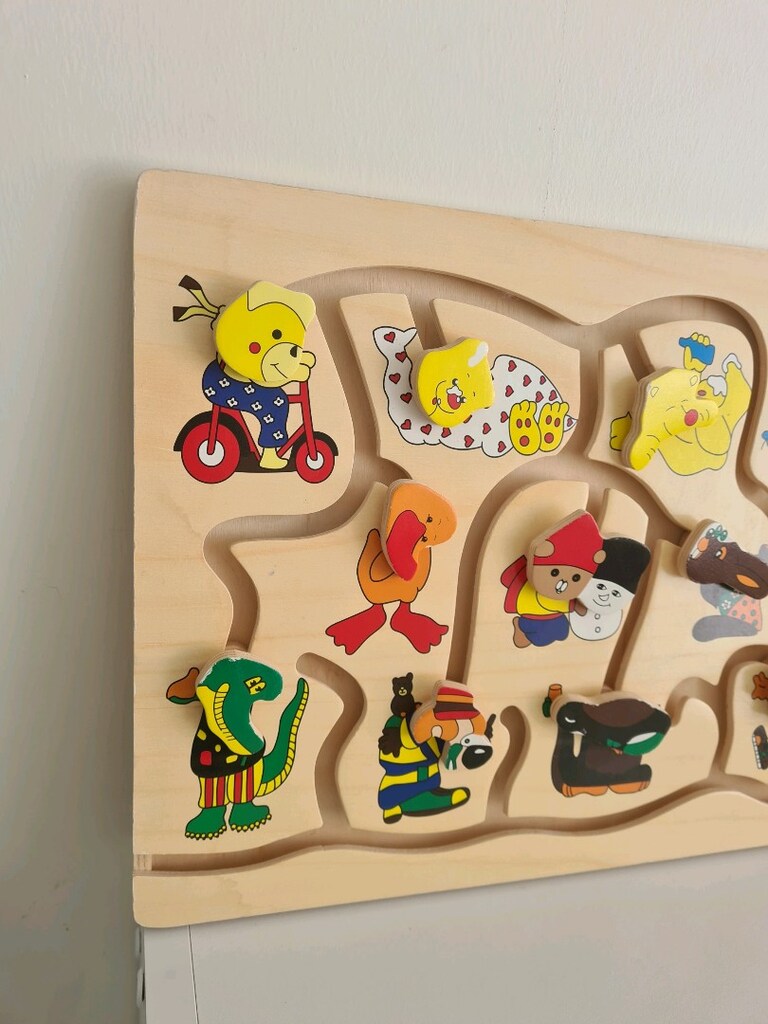 Ahşap Eşleştirme Puzzle - 3