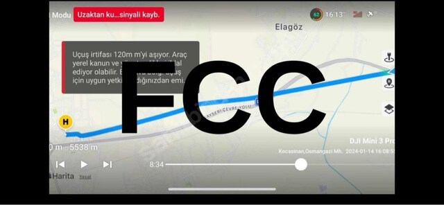 DJI FCC MOD VE YÜKSEKLİK LİMİTİ KALDIRMA