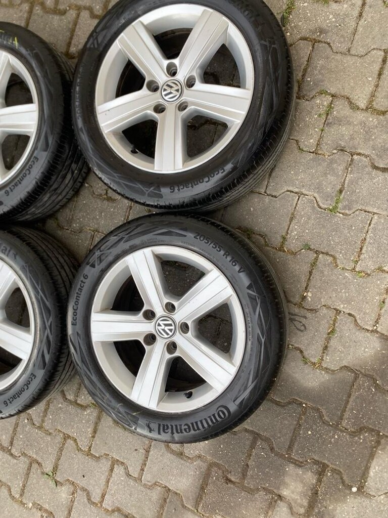 16 5x112 GOLF 7 ORJİNAL JANT LASTİK - 3
