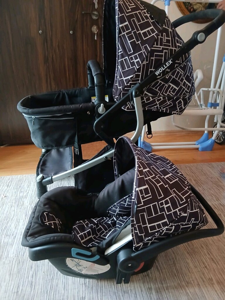 WOLLEX marka Bebek Arabası pusetli çok temiz - 5