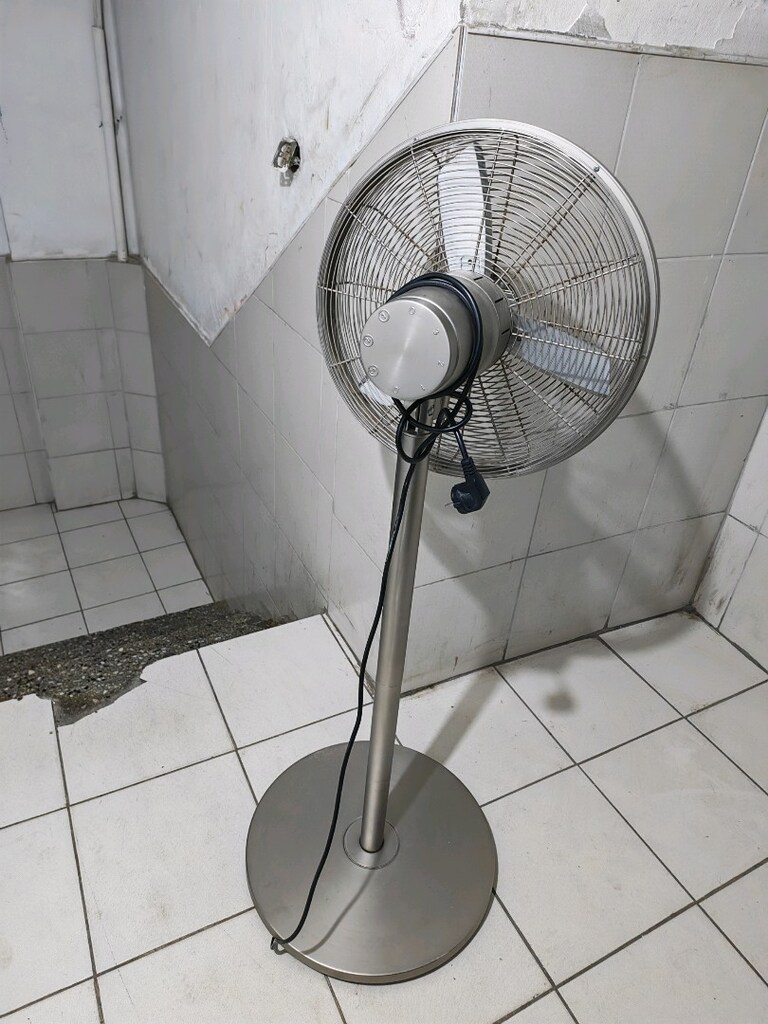 Vantilatör Sanayi tipi çelik pervane Led ışıklı Vantiratör fan - 2
