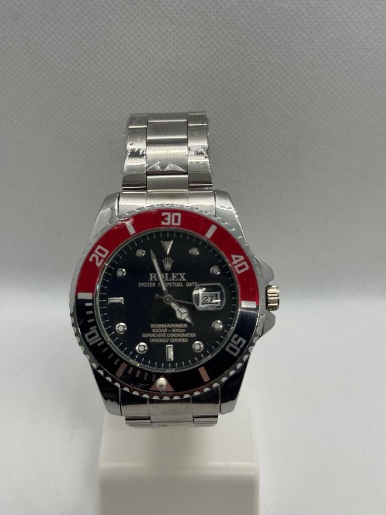 Rolex Saat Kırmızı Siyah - 4