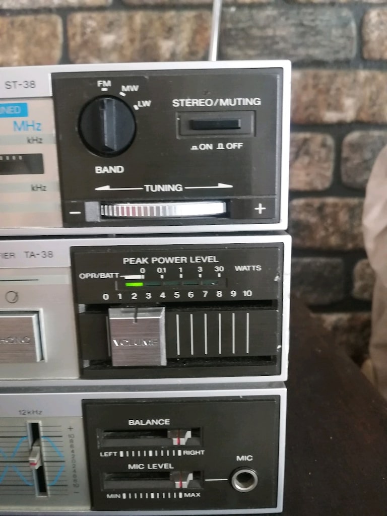 SONY ST/TA 38 Amfi & Radyo /Kozmetik Olarak Tertemiz - Sorunsuz - 3