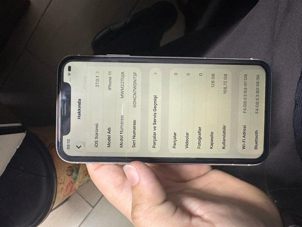 Beyaz Apple Akıllı Telefon - 8