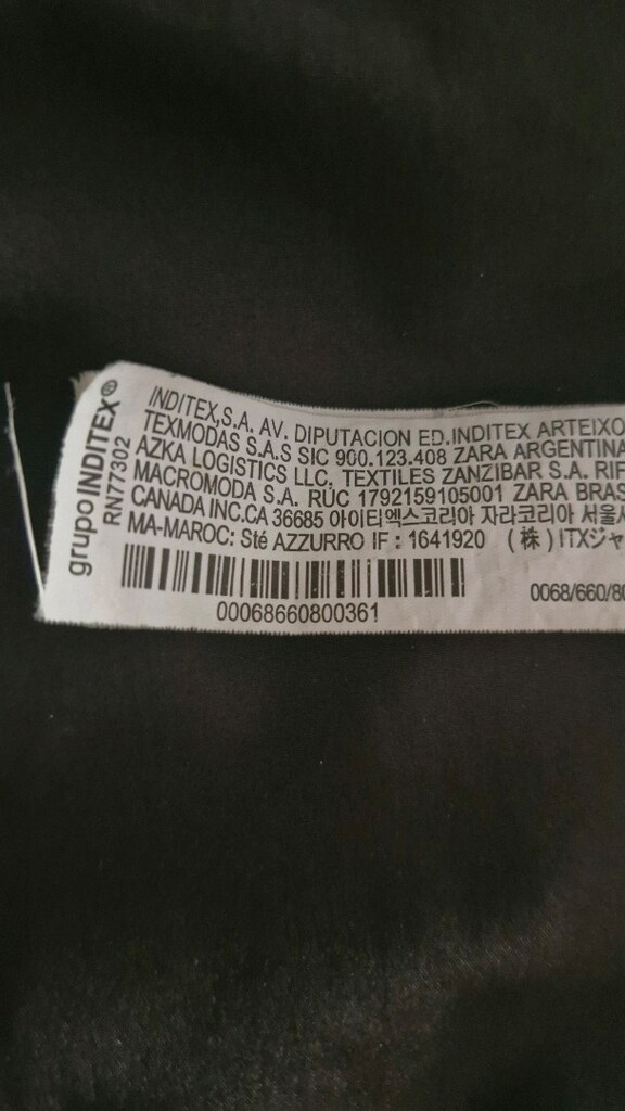 ZARA KOLSUZ MONT 13 YAŞ 164 CM SİYAH - 9