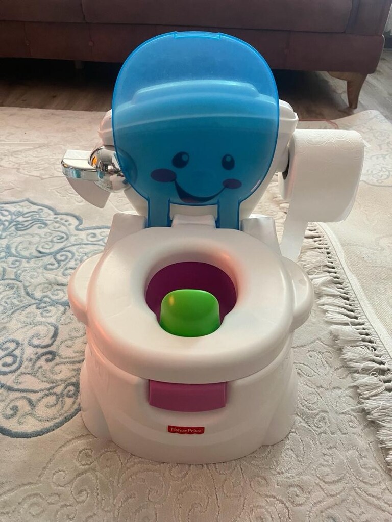 fisher price tuvalet sesli çalışıyor kutusunda - 3