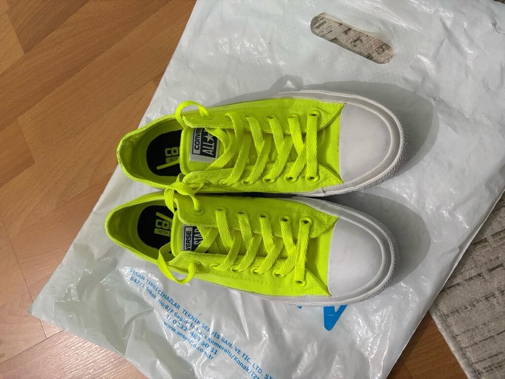 Orijinal Converse All Star Chuck Taylor 37 Numara Sıfır Ayarında - 4