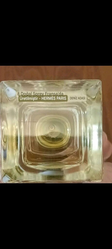 HERMES GARDENİA ORJİNAL FRANSA DAN HERMES MAĞAZASINDAN ALINDI. 50 ml. - 2