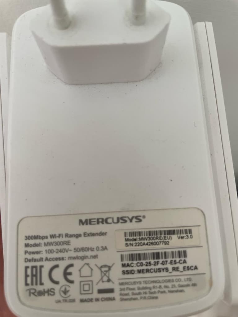 MERCUSYS MW300RE WİFİ SİNYAL GÜÇLENDİRİCİ - 3