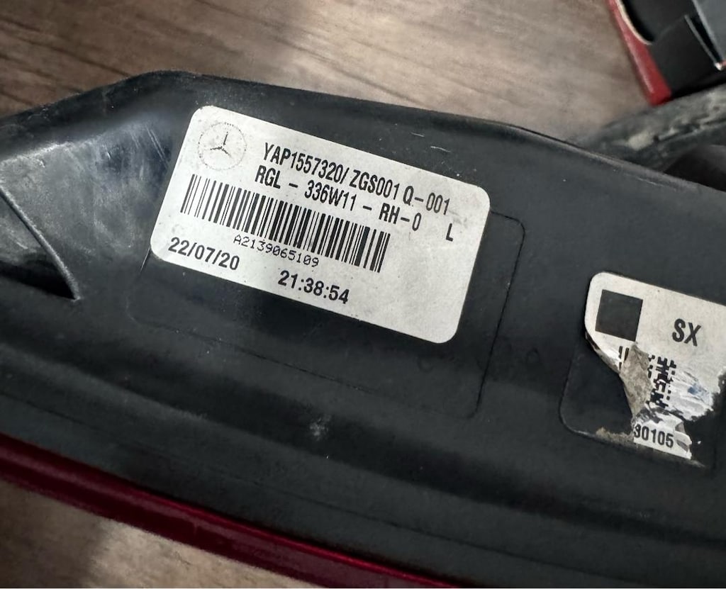 A2139065109 W213fl sol dış stop orjinal çıkma - 2
