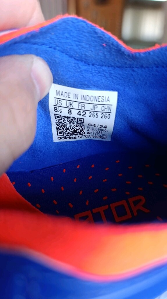 adidas predator krampon sıfır orijinal - 3