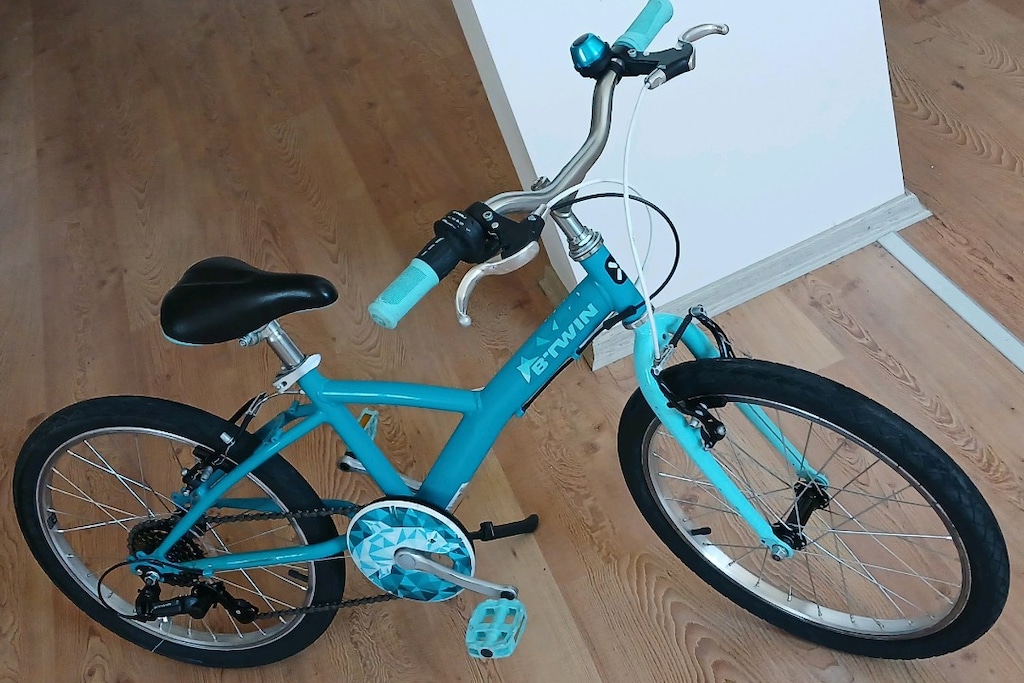Btwin çocuk bisikleti 20 jant Decathlon YENİ GİBİ Ön Sepetli - 7