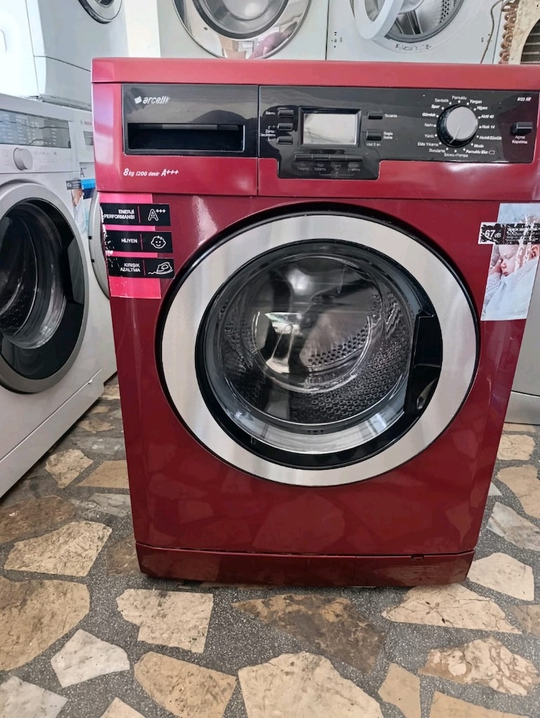 Arçelik uzay kasa çamaşır makinesi 8kg - 5