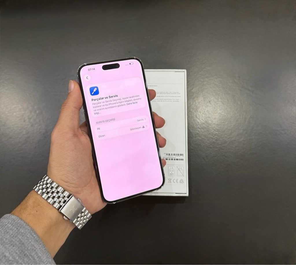 IPHONE 14 PRO MAX 256 GB TR YURTİÇİ HERSEY AKTİF - 7