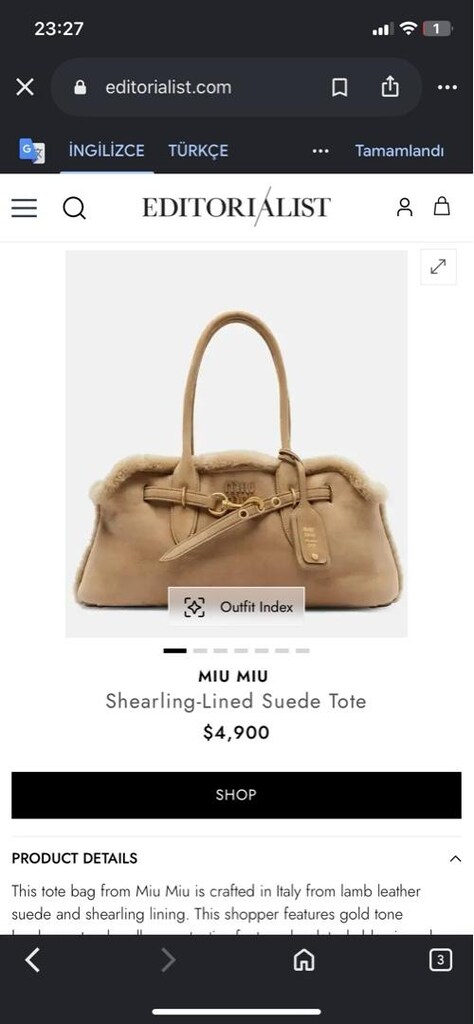 miu miu orijinal çanta - 3