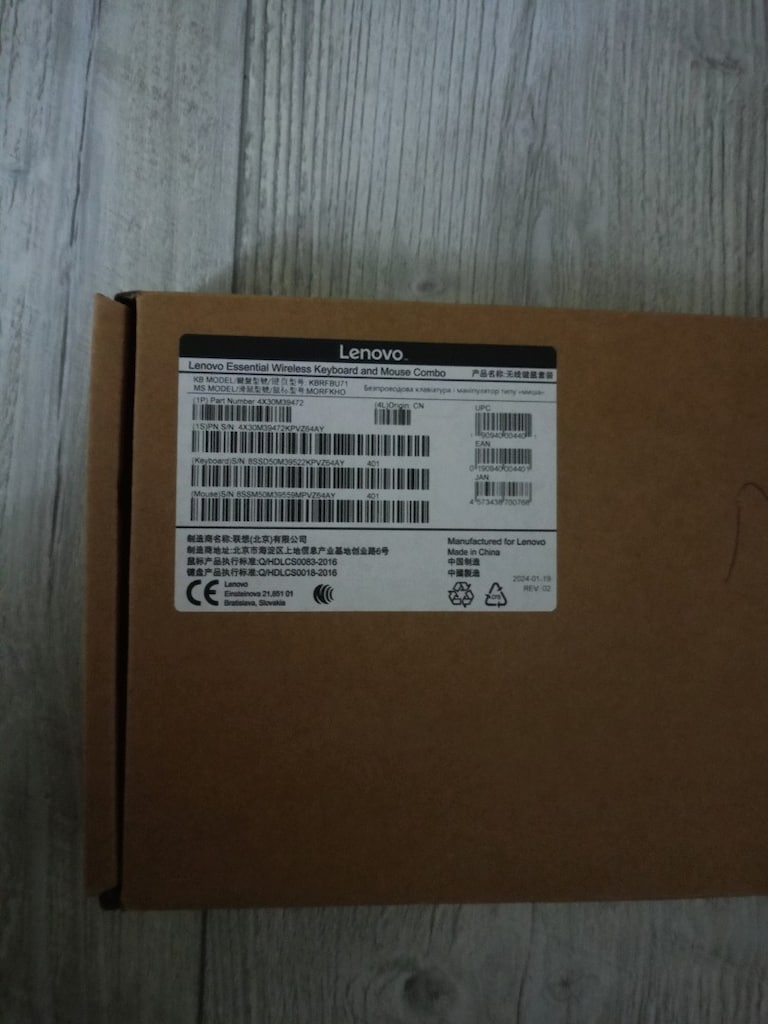 Lenovo Kablosuz Klavye Sıfır ayarında - 5