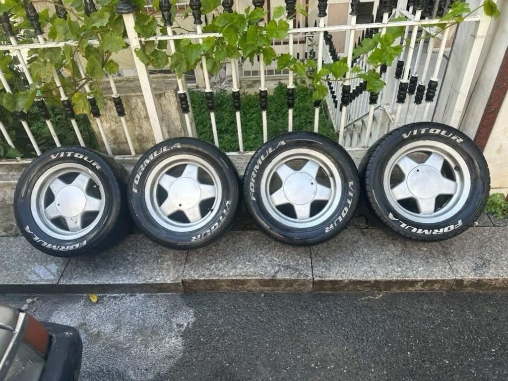 CMS 40 JANT FORMULA VİTOOR LASTİK TAKIMI 2.TANESI 100.DE 80 DİŞLERİ - 2