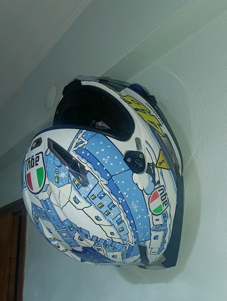 Agv pista gp rr snow edition motor kaskı - 5